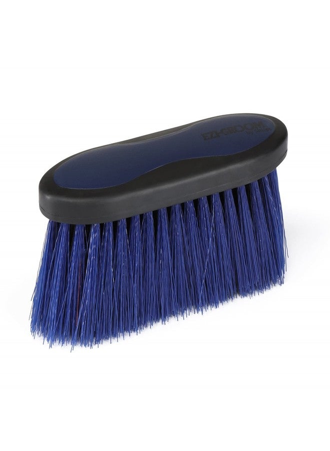 Shires Equestrian Ezi-Groom Grip Long Bristle Dandy Brush (Orange) - Image 3